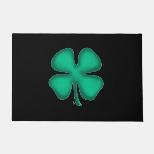 Paillasson Paillon noir irlandais (Devant)