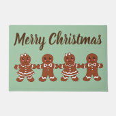Paillasson Pain d'épices - cadeau de natte de Noël (Devant)