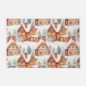 Paillasson Pain d'épices Motif de Noël (Devant)