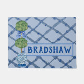 Paillasson Painé Chinoiserie Ginger Jars Jar Doormat (Devant)