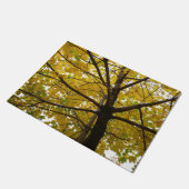 Paillasson Paire d'érables jaunes Nature d'automne (Incliné)