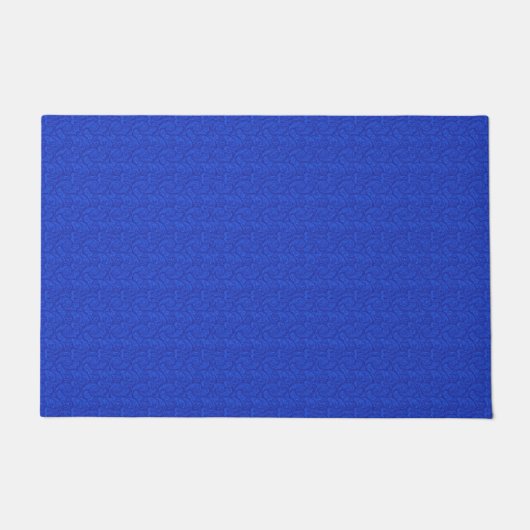 Paillasson Paisley bleu (Devant)