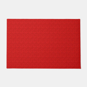 Paillasson Paisley rouge