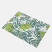 Paillasson Palm Tree Fronds Peinture hawaïenne (Incliné)