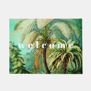 Paillasson Palmiers botaniques Vintages Ernst Haeckel