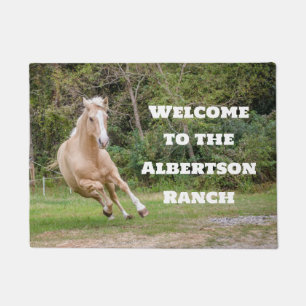 Paillasson Palomino Horse