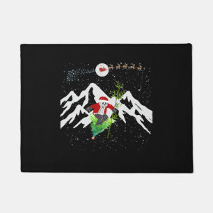Paillasson Panda Bear Ski Arbre de Noël Père Noël Reindeer