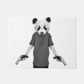 Paillasson Panda de tueur (Devant)