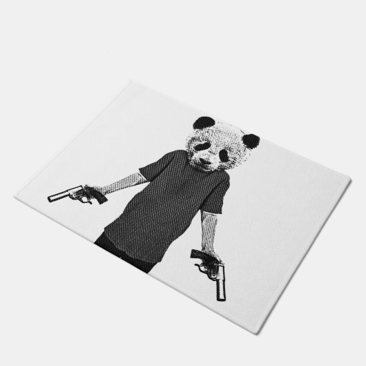 Paillasson Panda de tueur (Incliné)