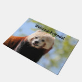 Paillasson Panda rouge (Incliné)