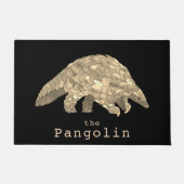 Paillasson Pangolin Espèces en danger Activisme pour les droi (Devant)