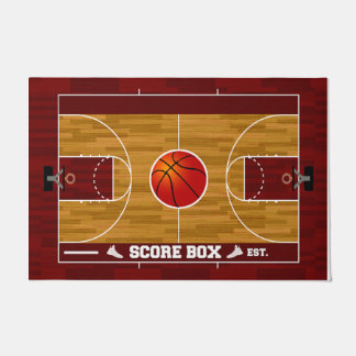 Paillasson Panier en caoutchouc de terrain de basket