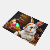 Paillasson Panier et oeufs de lapin de Pâques (Incliné)