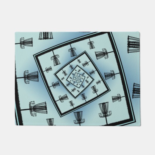 Paillasson Paniers de golf de disques tournants (Devant)