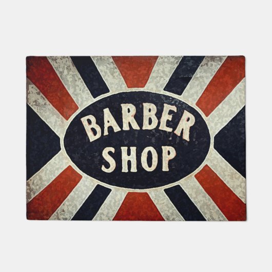 Paillasson Panneau Barbershop 2 (Devant)
