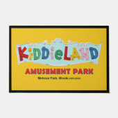Paillasson Panneau texte Kiddieland Melrose Park, IL (Devant)