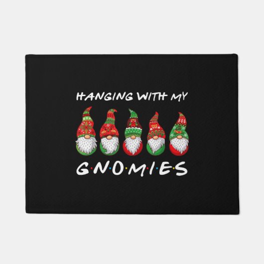 Paillasson Panser Avec Mes Gnomies Gnome Ami Noël (Devant)