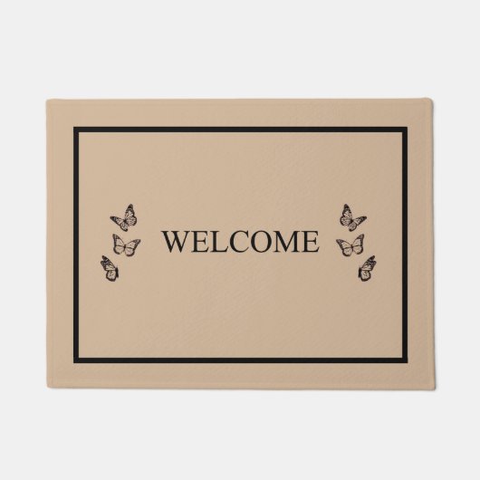 Paillasson PAPIER ACCUEIL porte mat (Devant)