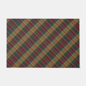 Paillasson Papier de Noël Rouge Or Et Vert (Devant)