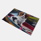 Paillasson Papillon à la pagaie : une aventure Pittoresque (Incliné)