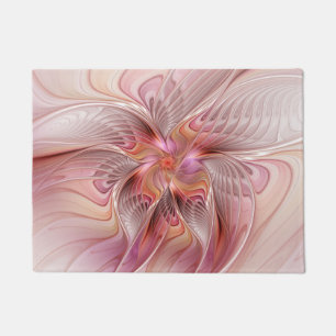 Paillasson Papillon Abstrait coloré Imaginaire Fractal Art