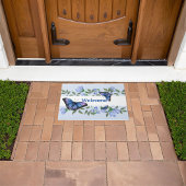 Paillasson Papillon bleu