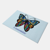 Paillasson Papillon Coloré Thunder_Cove (Incliné)