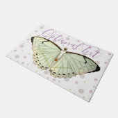 Paillasson Papillon de beauté verte à la menthe (Incliné)