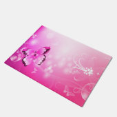 Paillasson Papillon magenta (Incliné)
