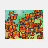 Paillasson Papillons de monarque (Devant)