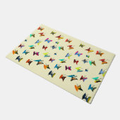 Paillasson Papillons mignons aquarelle art (Incliné)