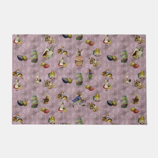 Paillasson Pâques vintage (Devant)