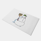 Paillasson Paquet Broom Snowman (Incliné)