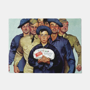 Paillasson Paquet de Willie Gillis de maison