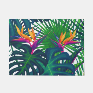 Paillasson Paradis Feuille de la jungle tropicale
