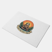 Paillasson Paresseux Méditant Design Humoristique Relaxé Vint (Incliné)