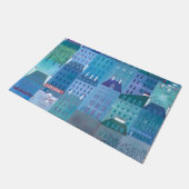 Paillasson Paris bleu (Incliné)