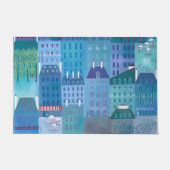Paillasson Paris bleu (Devant)