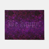 Paillasson Parties scintillant brillant violet paillettes de  (Devant)