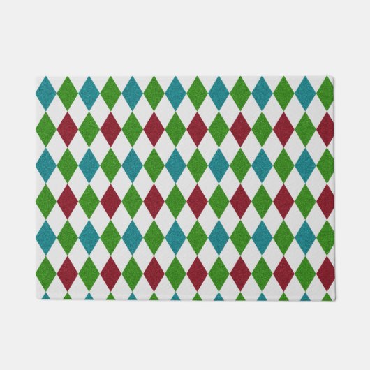 Paillasson Parties scintillant Diamant multicolore (Devant)