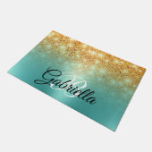 Paillasson Parties scintillant d'or Foil (Incliné)