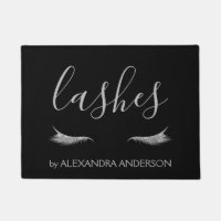 Parties scintillant en argent et extension Eyelash