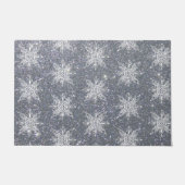 Paillasson Parties scintillant et flocons de neige (Devant)