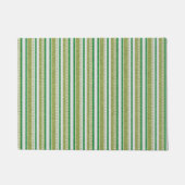 Paillasson Parties scintillant Green Stripes (Devant)