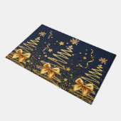 Paillasson Parties scintillant métallique luxueuse or moderne (Incliné)