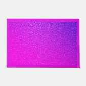 Paillasson Parties scintillant violet rose chaud étincelant O (Devant)