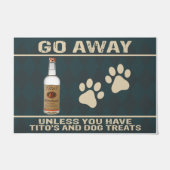 Paillasson Partir de Mat, Citations Funny Personalisées Porte (Devant)