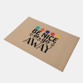 Paillasson Partir du mât de porte (Incliné)