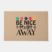 Paillasson Partir du mât de porte (Devant)