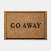 Paillasson Partir Personnalisé Introvert Funny Doormat (Devant)